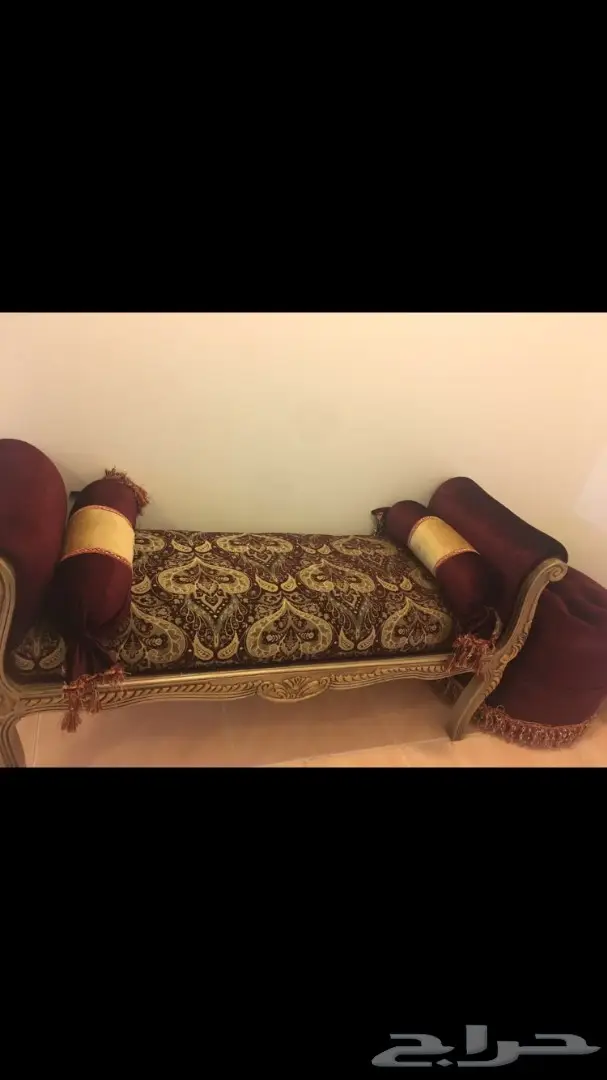 كنب ملكي فخم للبيع بحالة ممتازة (image 5)