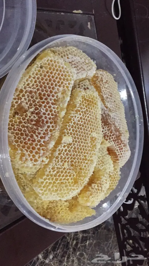 عسل سدر شمع بلدي مضمون بالذمه والامانه