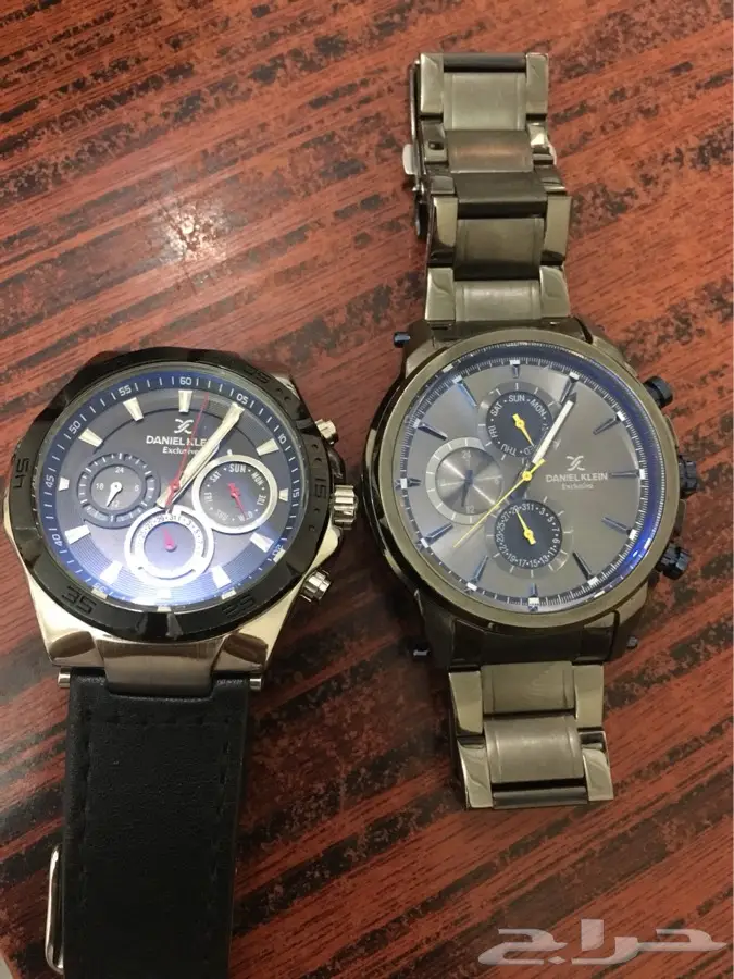 ساعتين ماركة اصلية 