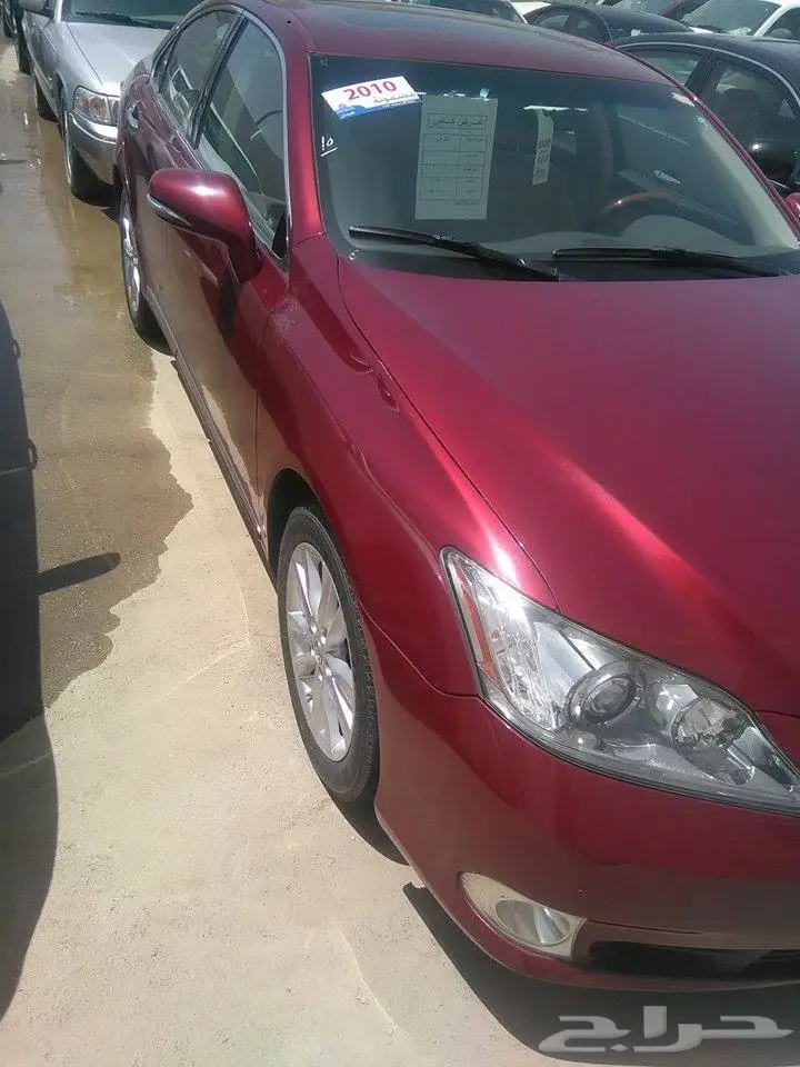 لكزس 2010 احمر es ليميتد للبيع (image 8)