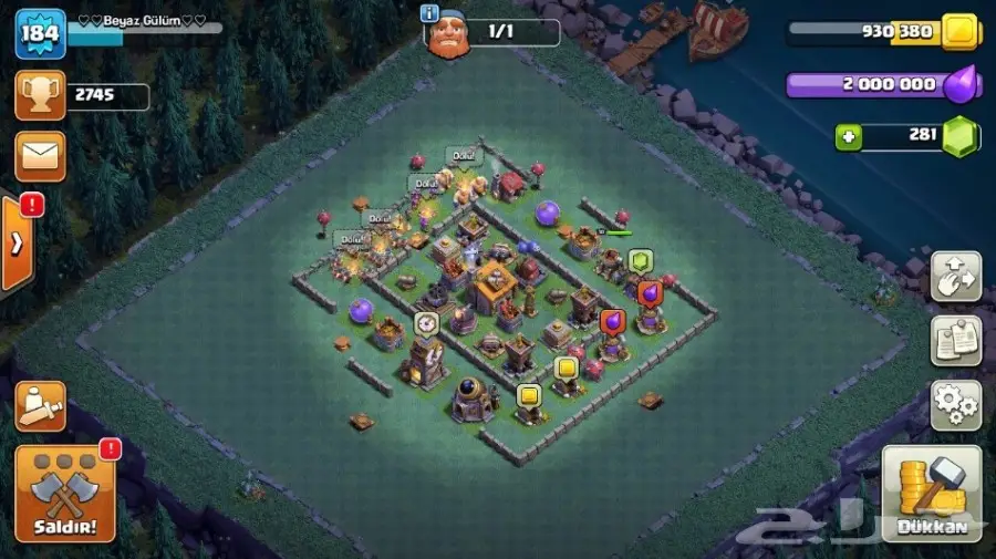 للبيع قرية كلاش اوف كلانس ماكس ب850 (image 2)