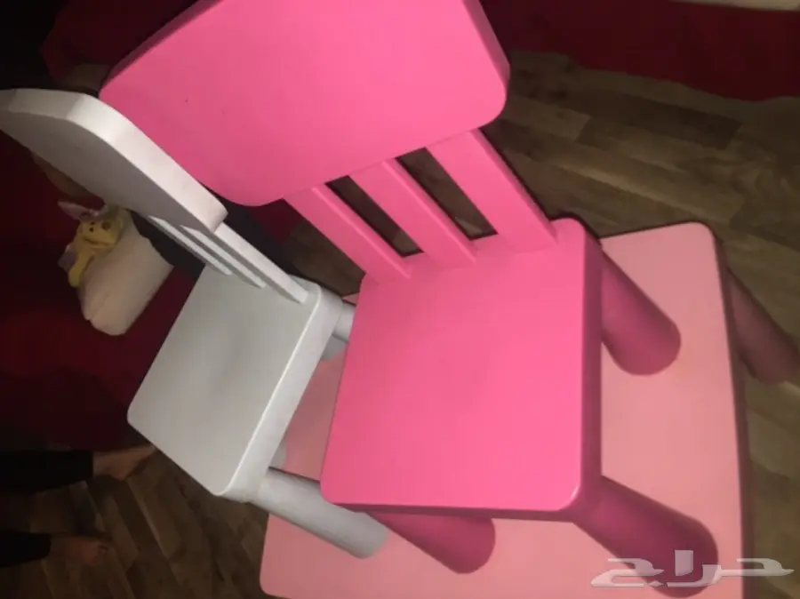 كرسي طاوله أطفال ايكيا (image 1)