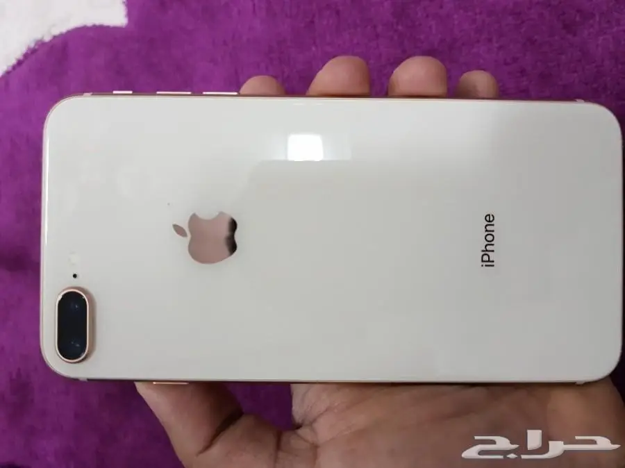 للبيع أيفون 8 بلس ذهبي 256 اخوى الجديد (image 2)