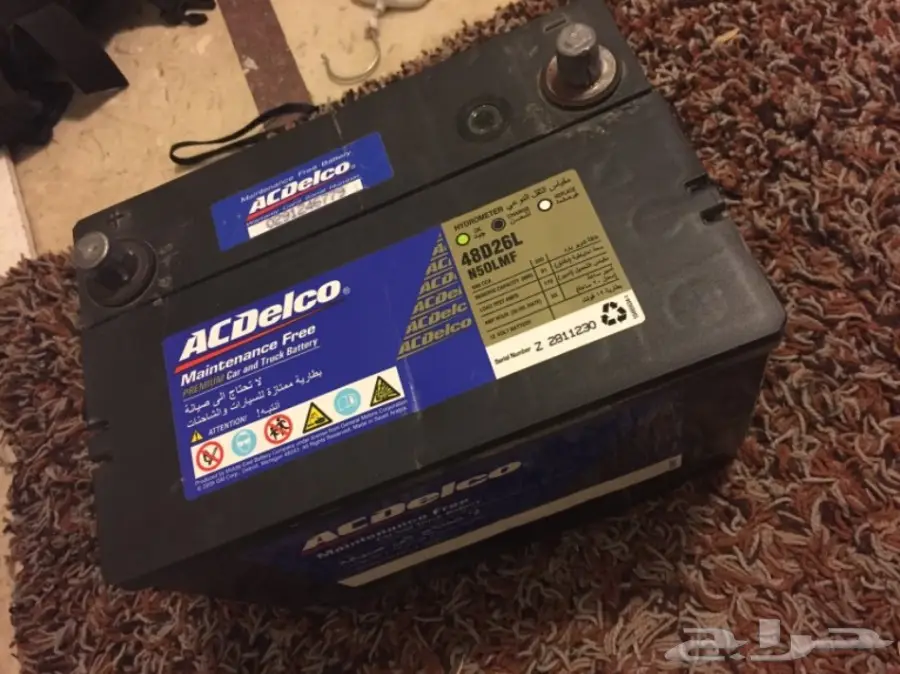 بطاريه سياره جديده 12 فولت 