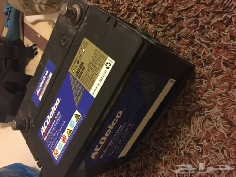 بطاريه سياره جديده 12 فولت  (image 1)