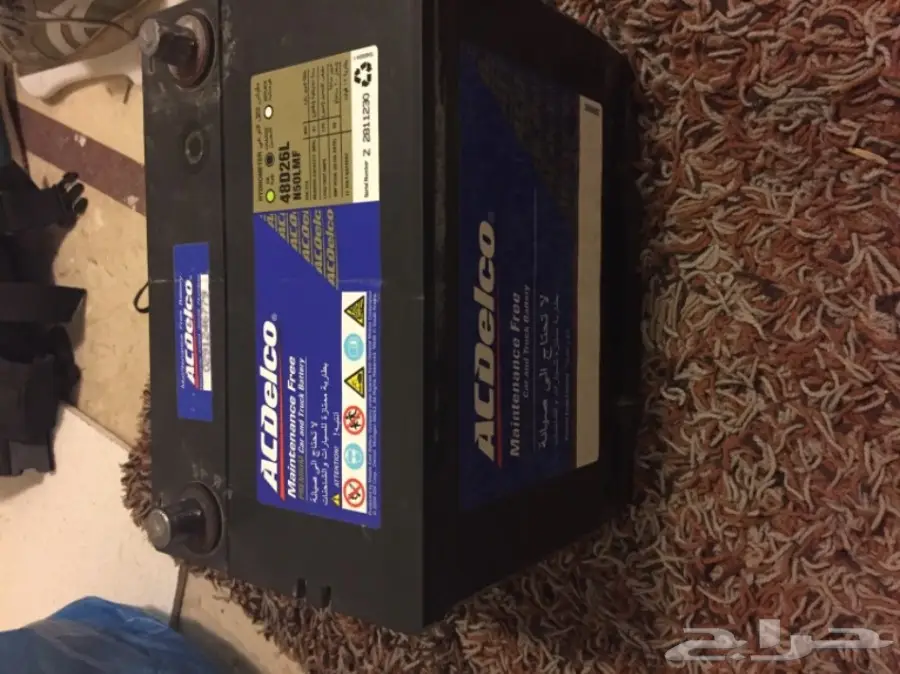 بطاريه سياره جديده 12 فولت  (image 2)