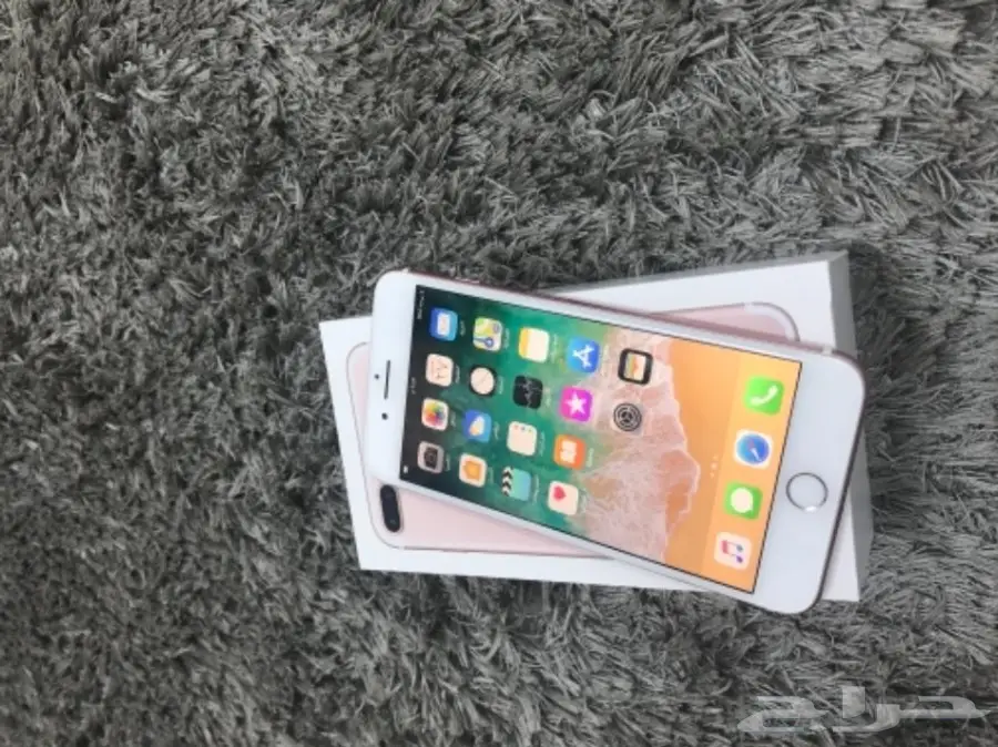 ايفون 7 بلس وردي للبيع (image 6)