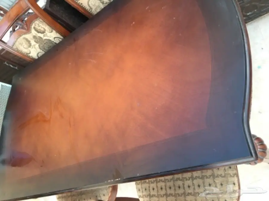 طاولة طعام جلسة سدو شعبيه ومكيف