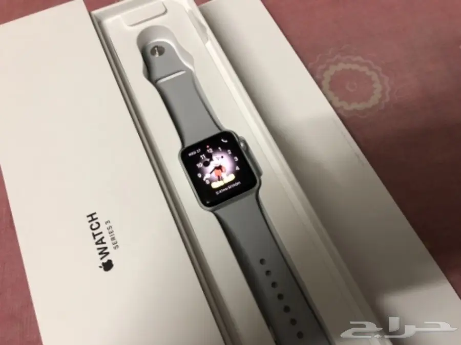 Apple watch Series 3 42mm Fog white (image 1)