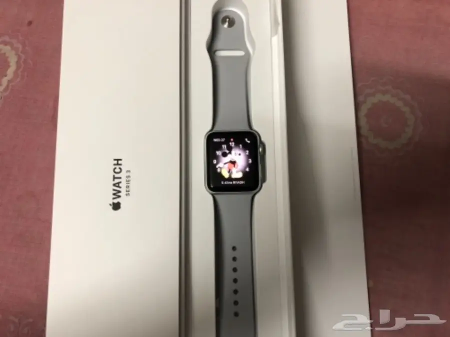 Apple watch Series 3 42mm Fog white (image 2)