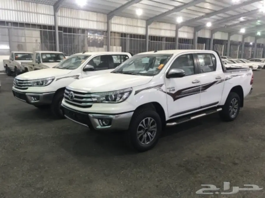 هايلكس دبل ديزل  سعودي 2018.