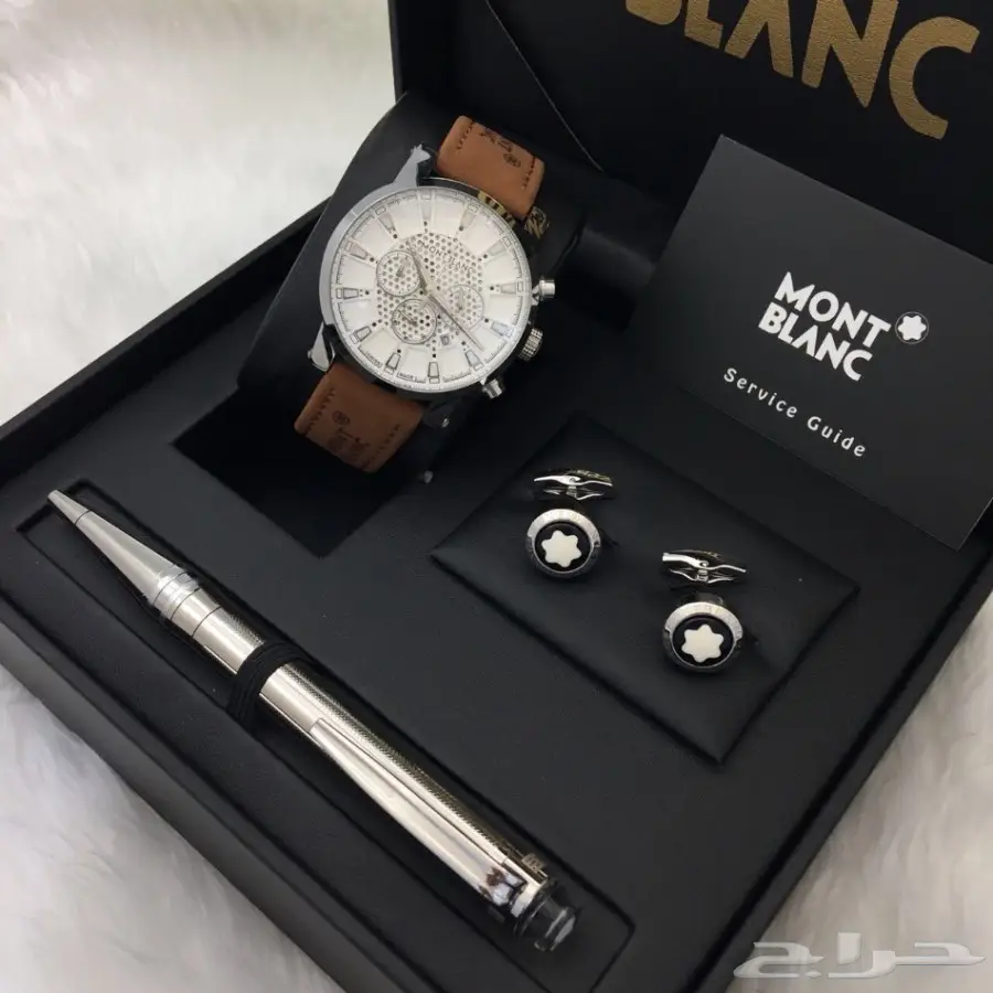 طقم ساعات مونت بلانك ب278ريال شامل التوصيل  (image 1)