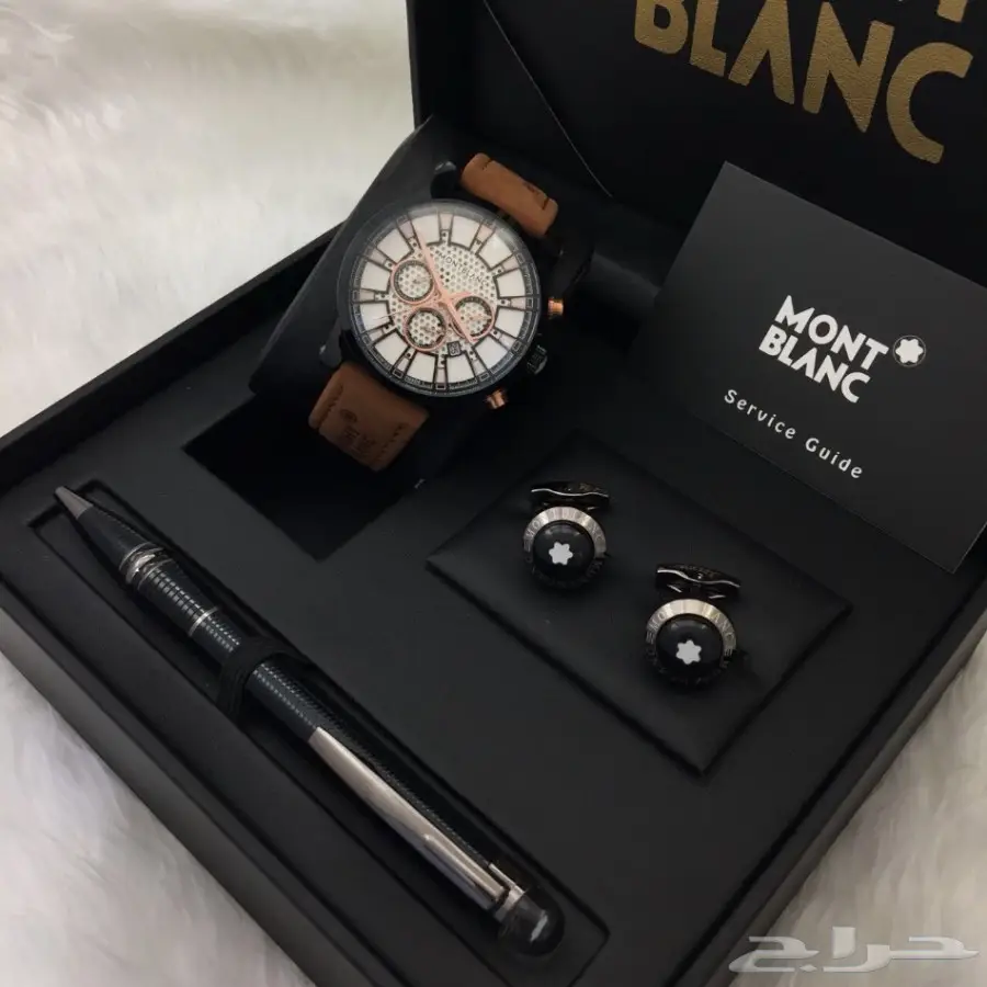 طقم ساعات مونت بلانك ب278ريال شامل التوصيل  (image 2)