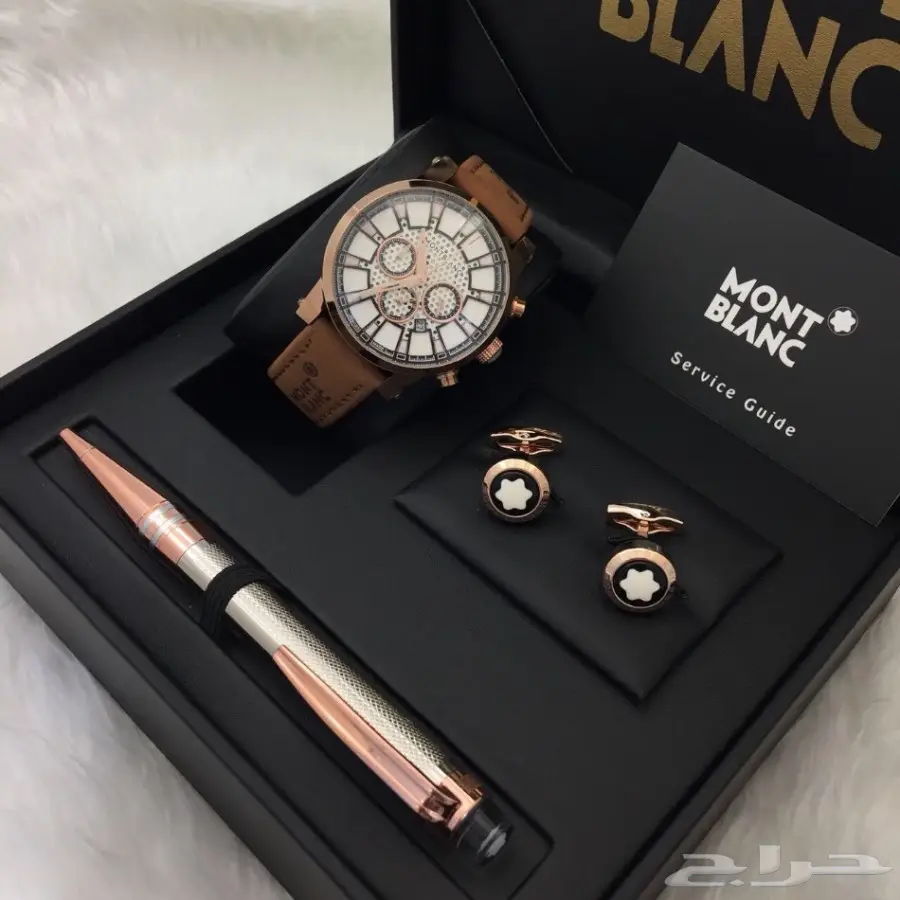 طقم ساعات مونت بلانك ب278ريال شامل التوصيل  (image 8)