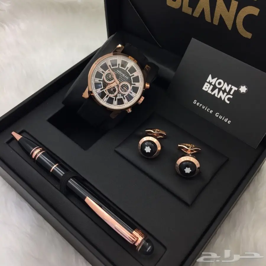 طقم ساعات مونت بلانك ب278ريال شامل التوصيل  (image 9)