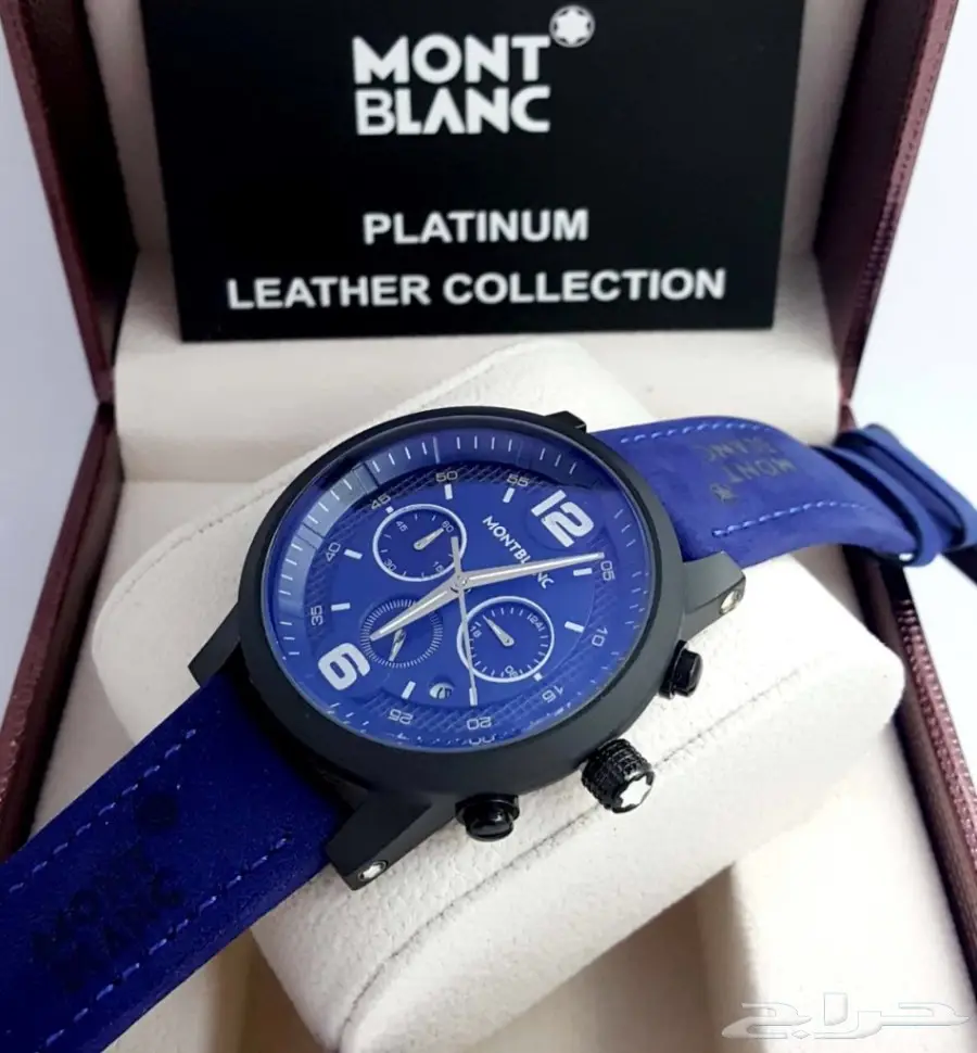 ساعة رجالية مونت بلانك ب 160 ريال  (image 5)