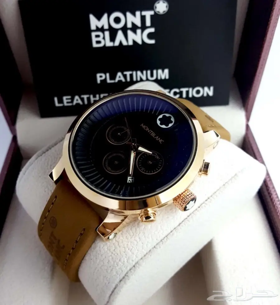 ساعة رجالية مونت بلانك ب 160 ريال  (image 13)