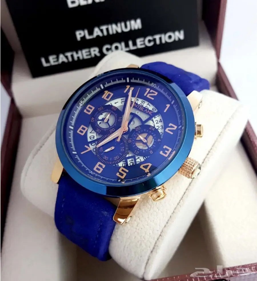 ساعة رجالية مونت بلانك ب 160 ريال  (image 12)