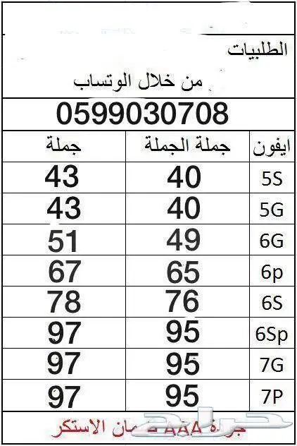 شاشات ايفون جمله وقطاعي (image 12)