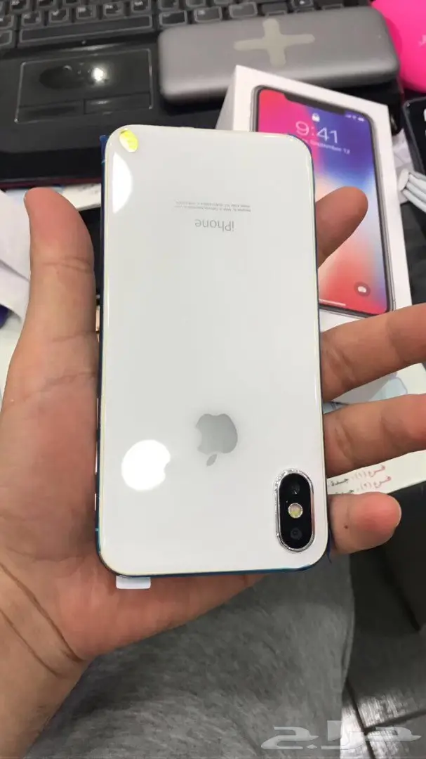 للبيع ايفون x تجميع دبي هاي كوبي فقط 599 (image 18)