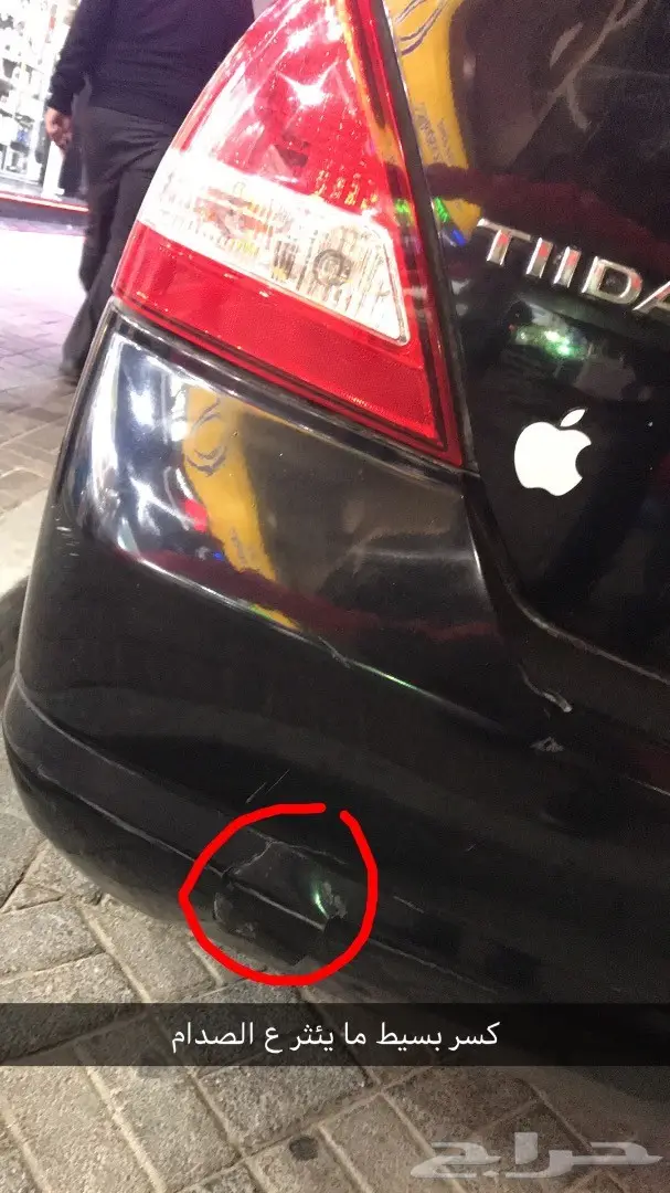 للبيع نيسان تيدا 2008 بودي وكاله فل كامل  (image 21)