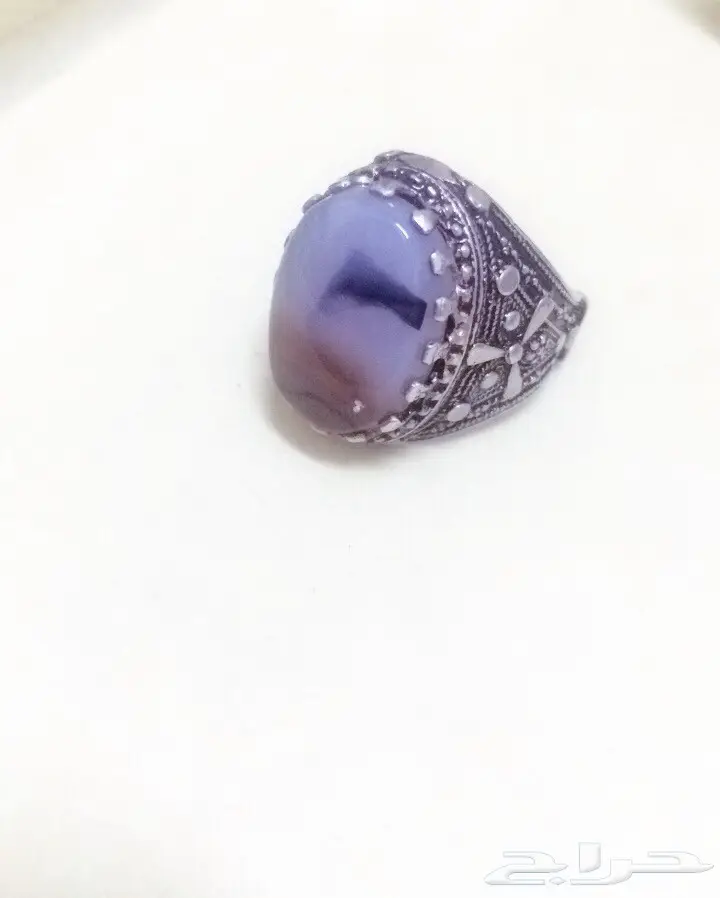 خاتم عقيق نادر ومميز  (image 1)