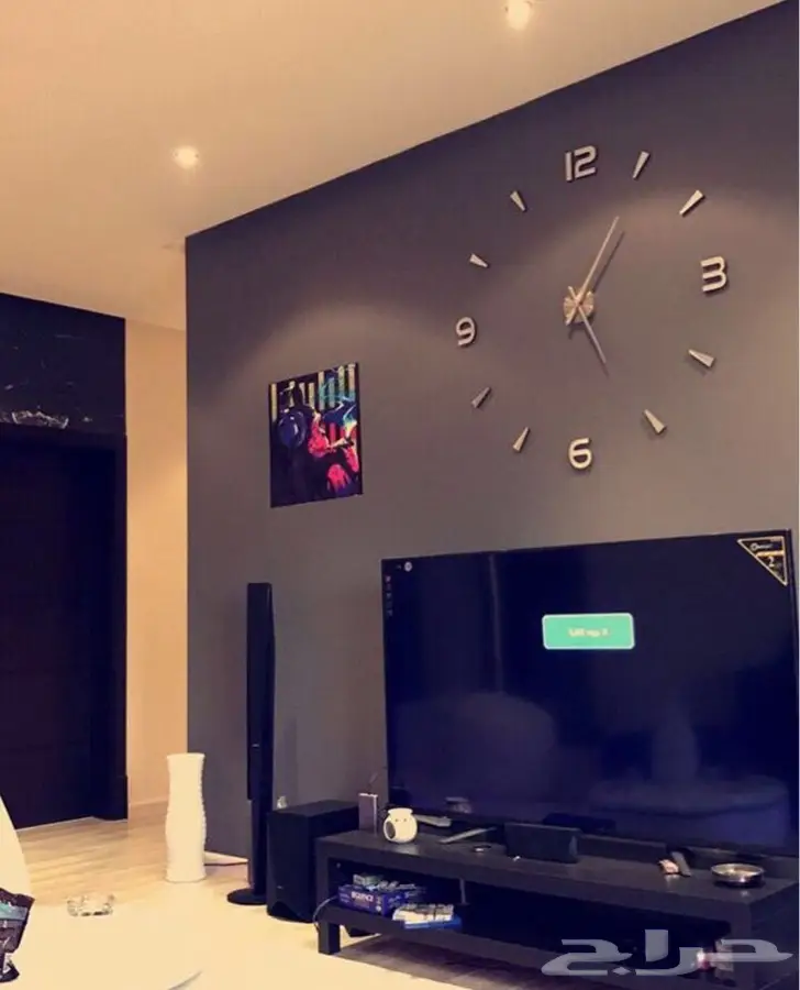 ساعة حائط 3D سعر مناسب توصيل لجميع المدن (image 1)
