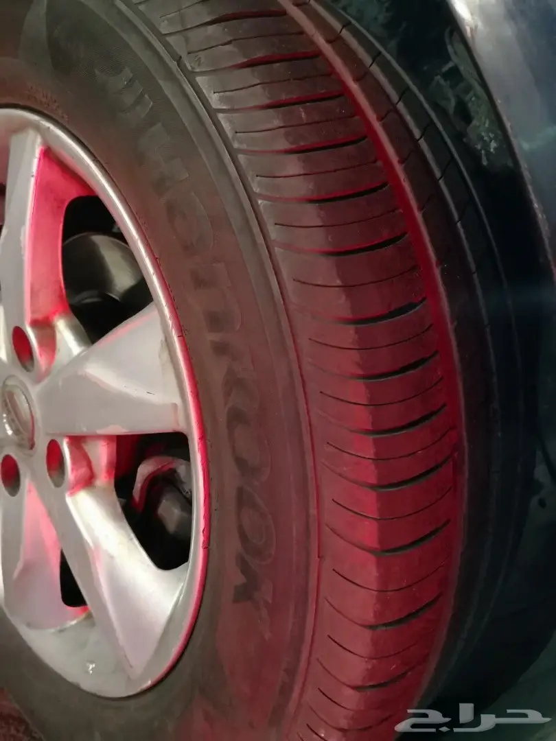 للبيع نيسان تيدا 2008 بودي وكاله فل كامل  (image 4)