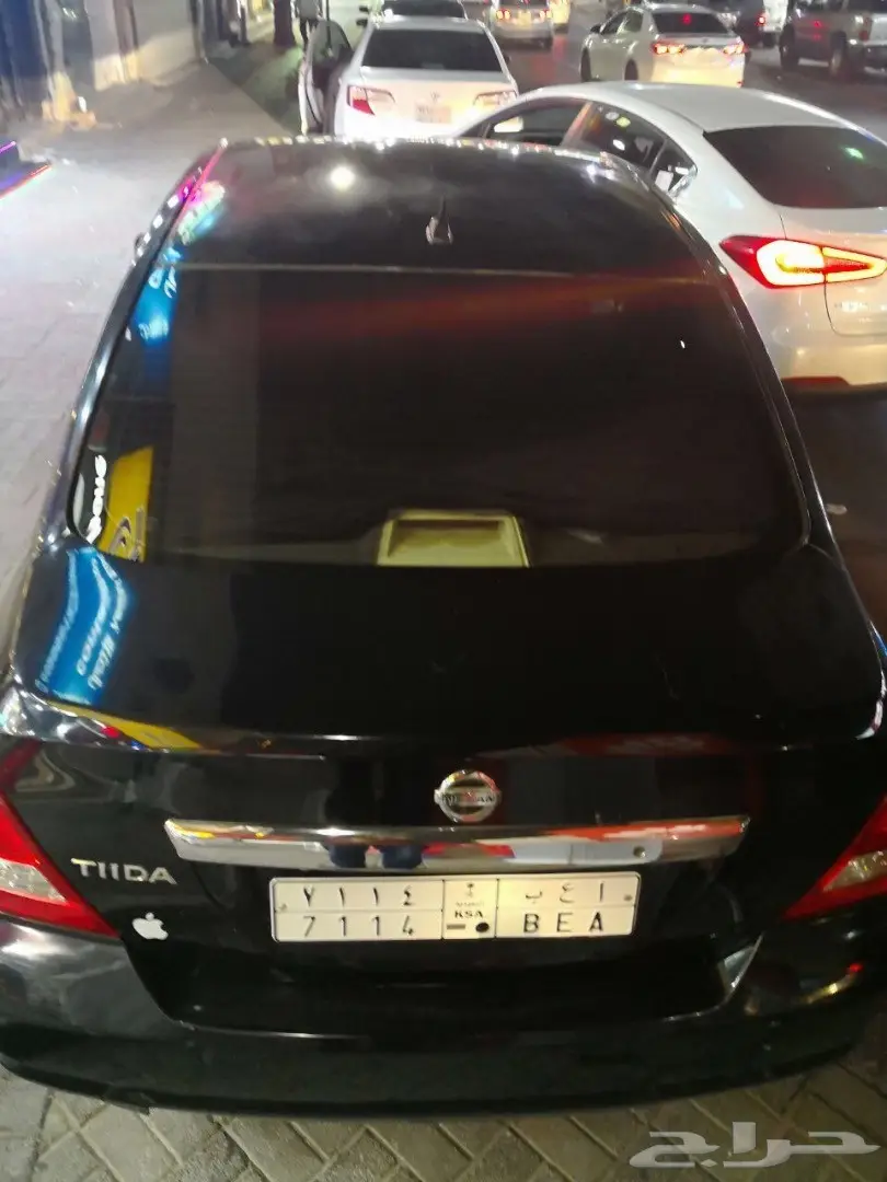 للبيع نيسان تيدا 2008 بودي وكاله فل كامل  (image 12)