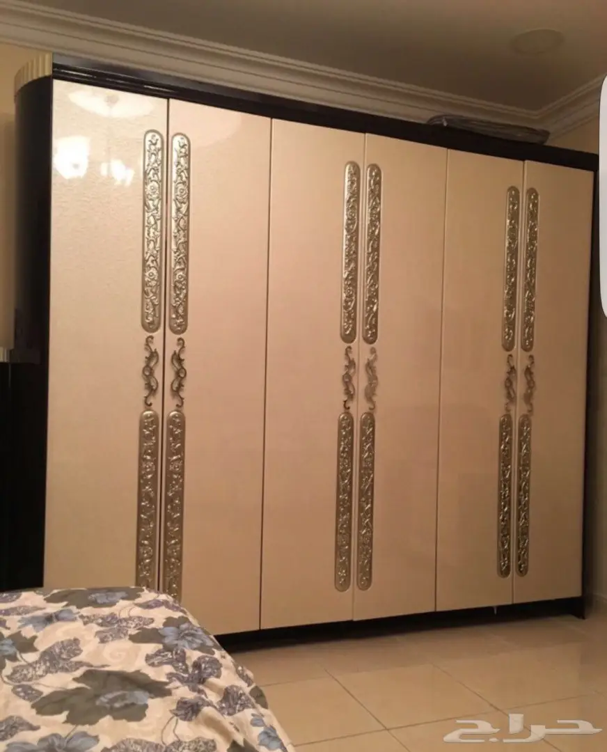 غرفة نوم كاملة شبه جديده استعمال 6 شهور  (image 2)