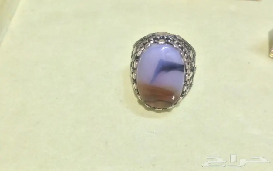 خاتم عقيق نادر ومميز  (image 2)