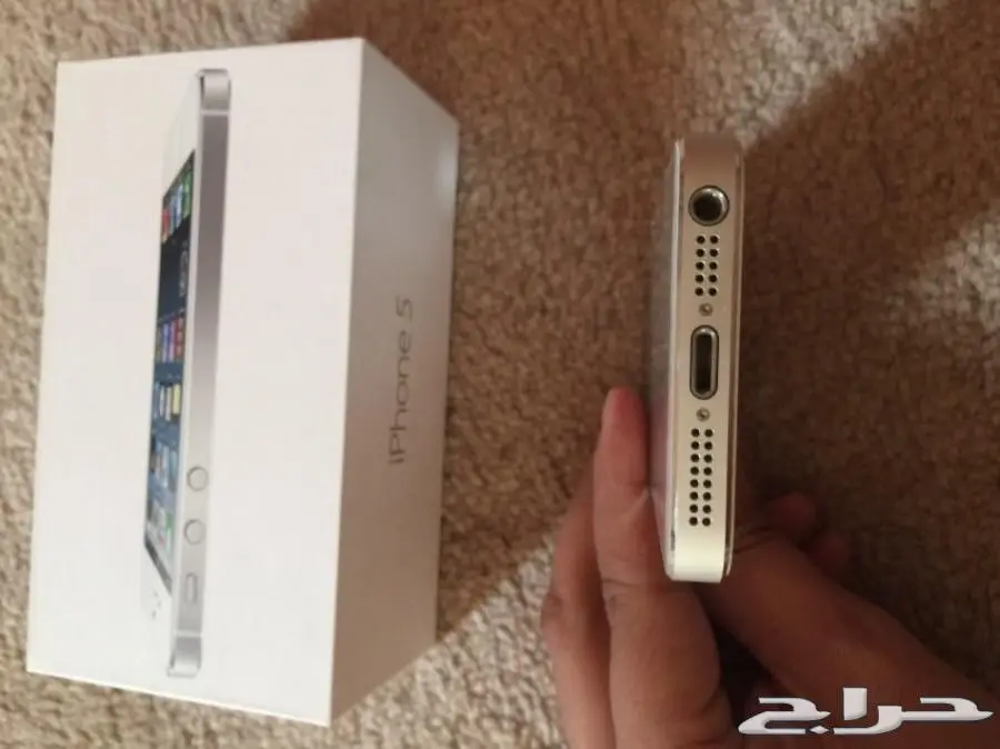 للبيع ايفون 5 ابيض 16GB (image 2)