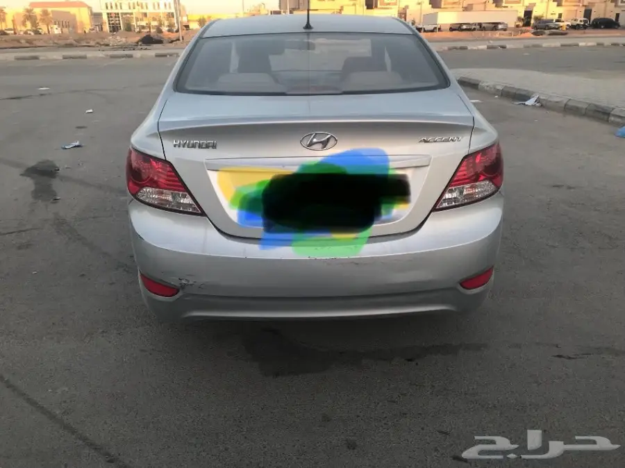 اكسنت 2013 للبيع بدي وكاله (image 1)