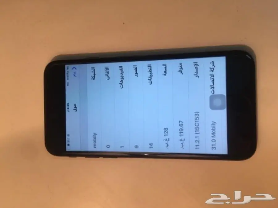 أيفون 7 اسود 128  (image 2)