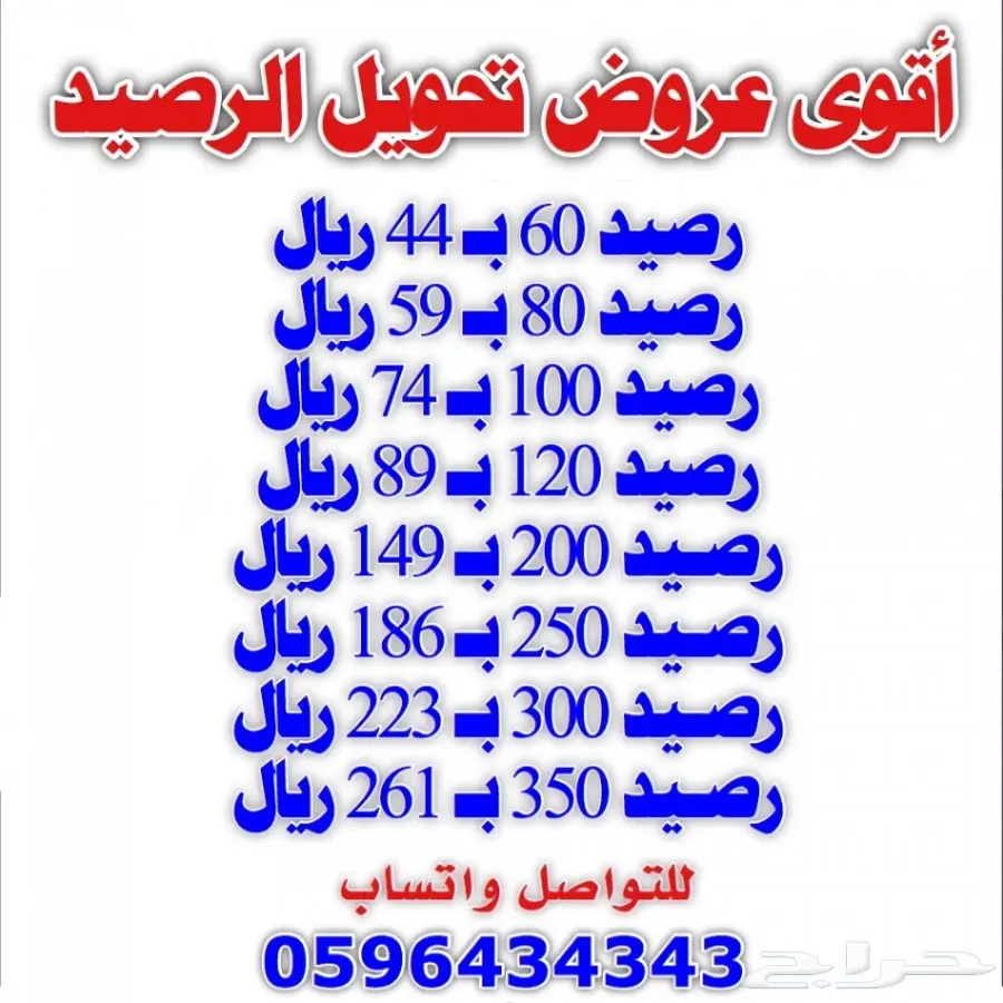 فرص ذهبية لزيادة رصيدك الآن!