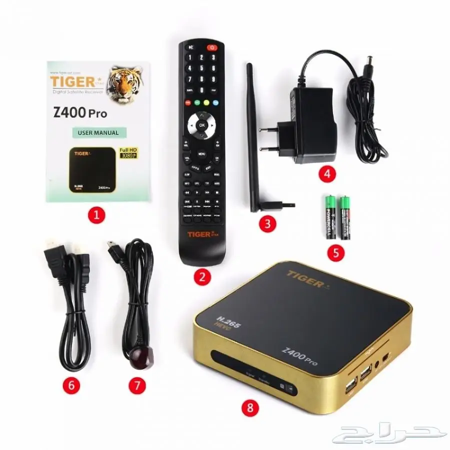 جهاز تايجر Z400 pro مستخدم اشتراك  ROYAL IPTV