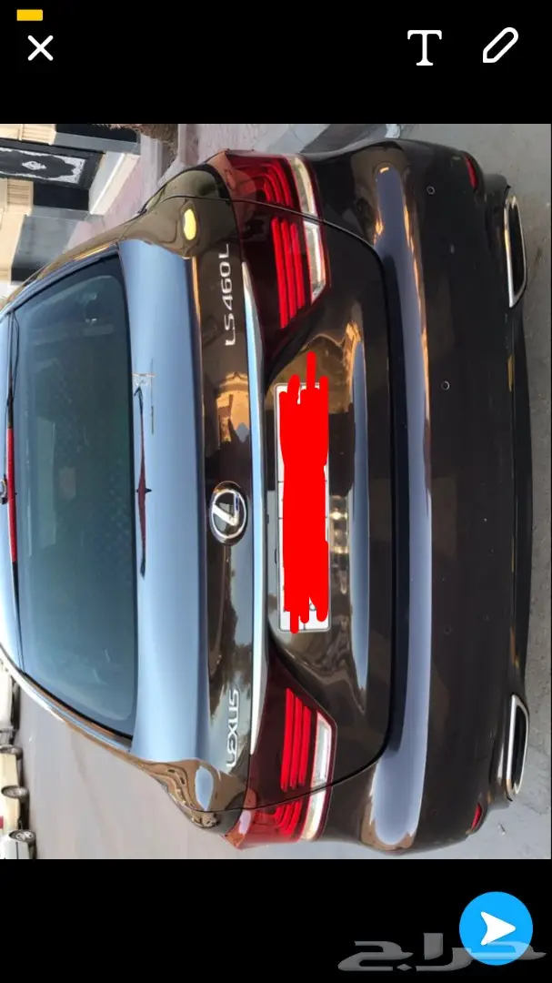 لكزس 460 L  فل كامل DD سعودي 2013