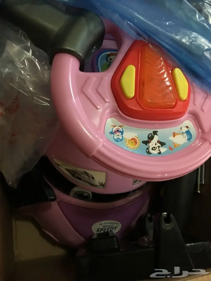 عربة اطفال و سيارة اطفال و كرسي اطفال