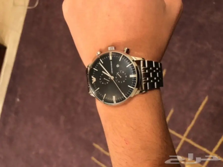 ساعة ارماني اصلية (image 1)