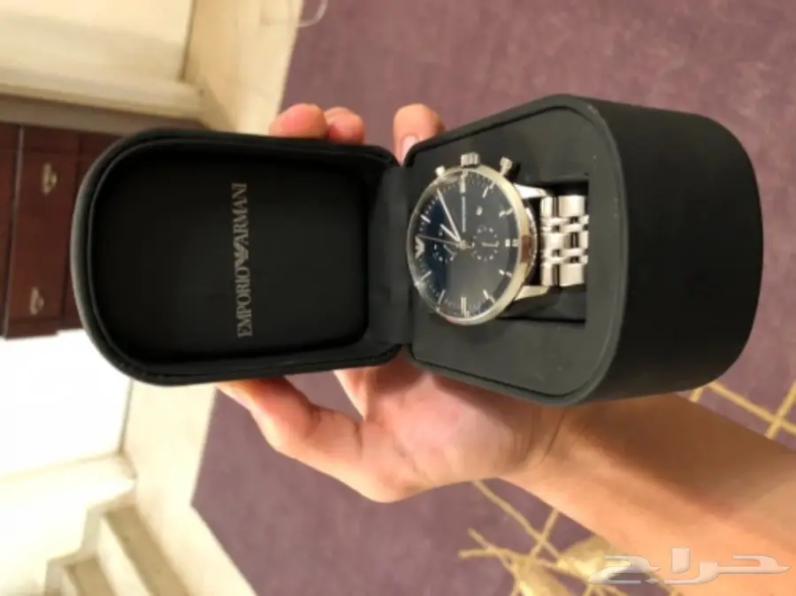 ساعة ارماني اصلية (image 3)