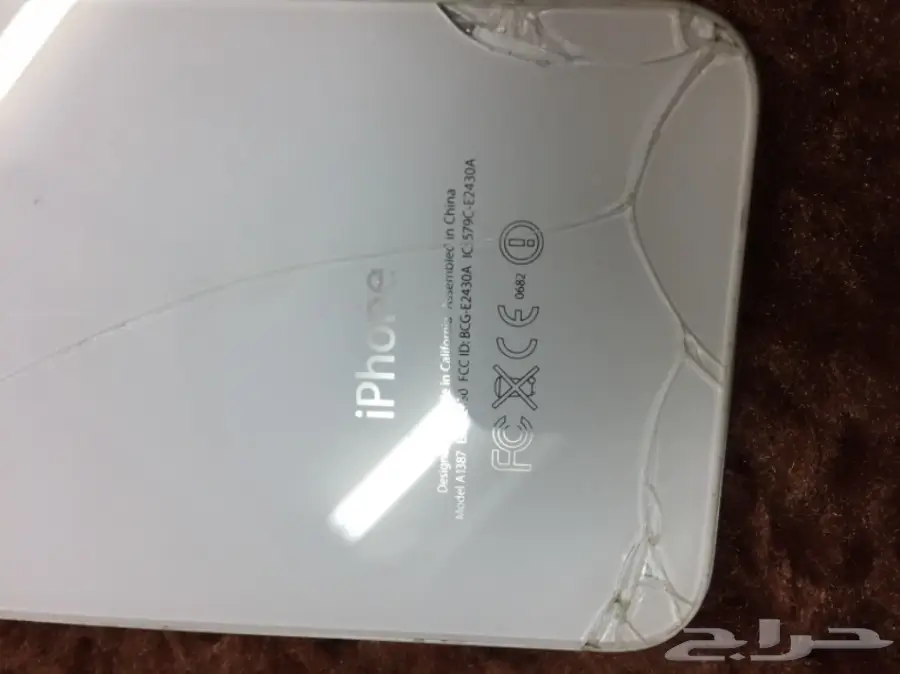 ايفون4s للبيع ابيض  (image 1)