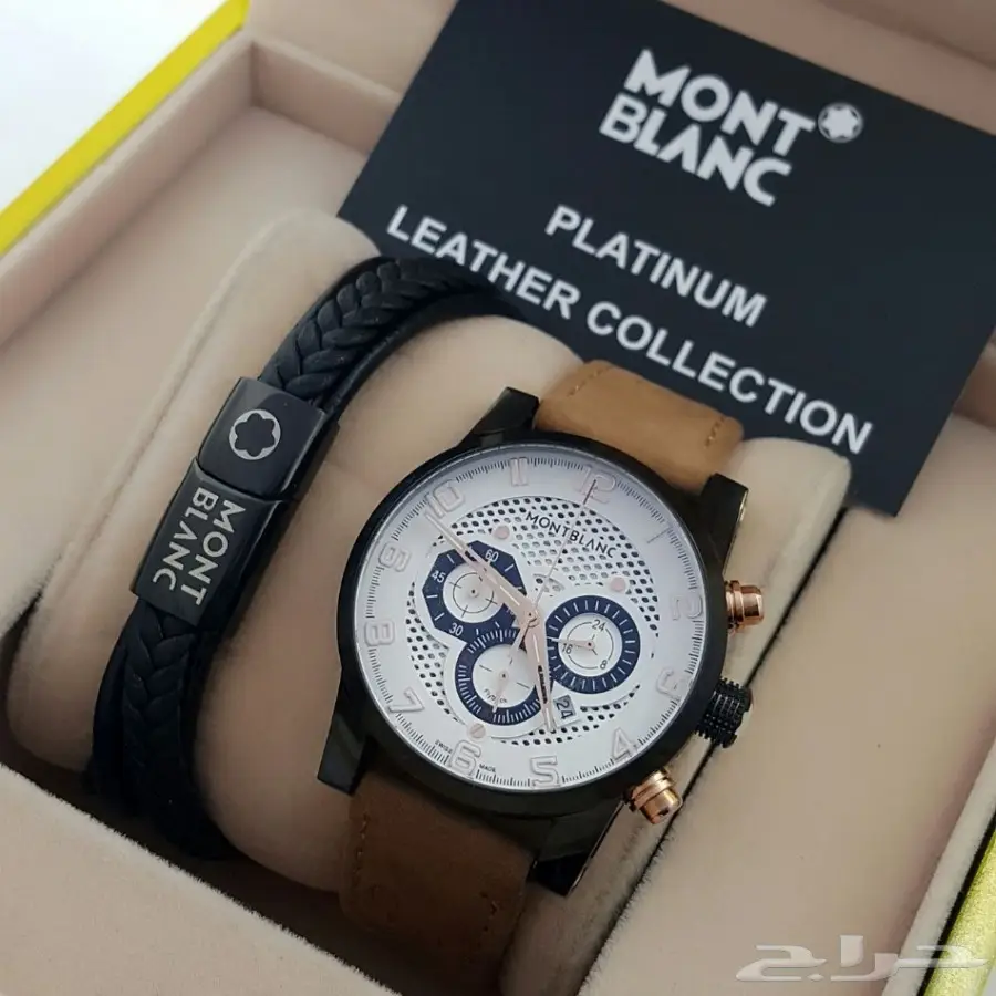 منت بلانك العالمية ساعة رجالي درجة أولى (image 7)