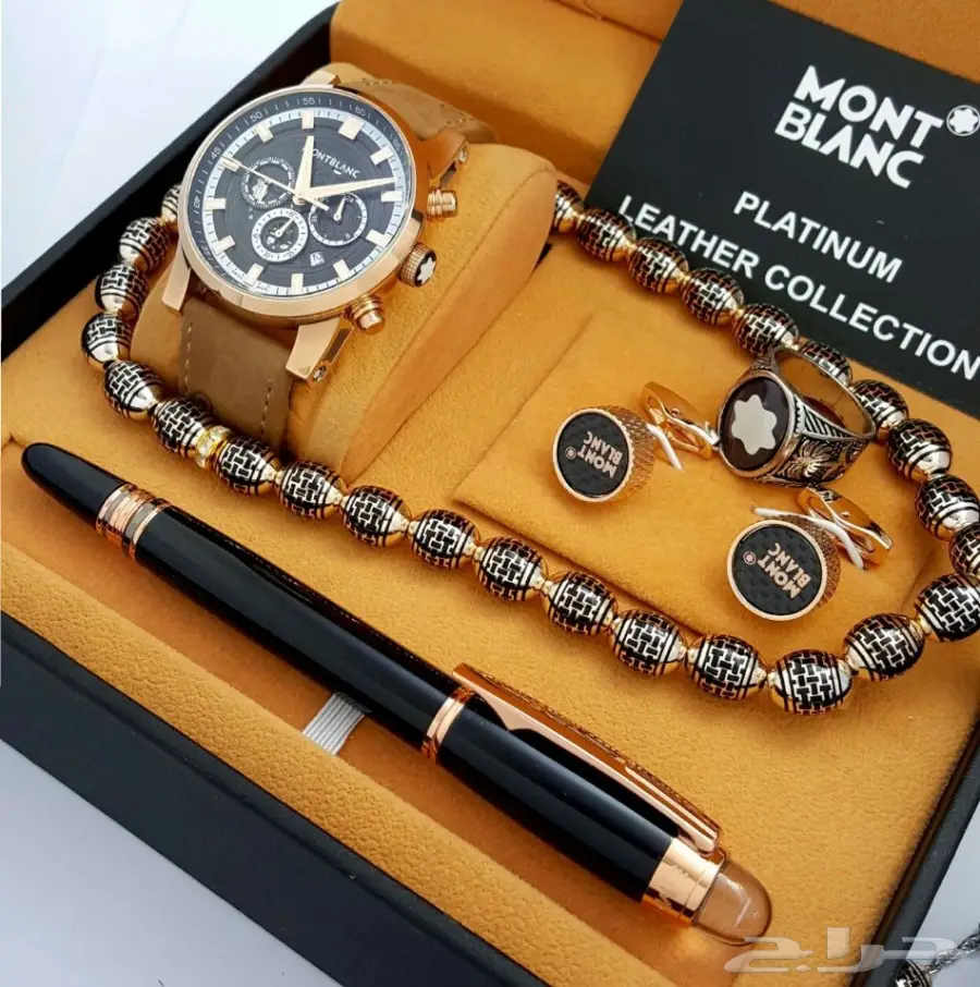  كوبي ون من ماركه منت بلانك اطقم رجالي مكتمل (image 1)