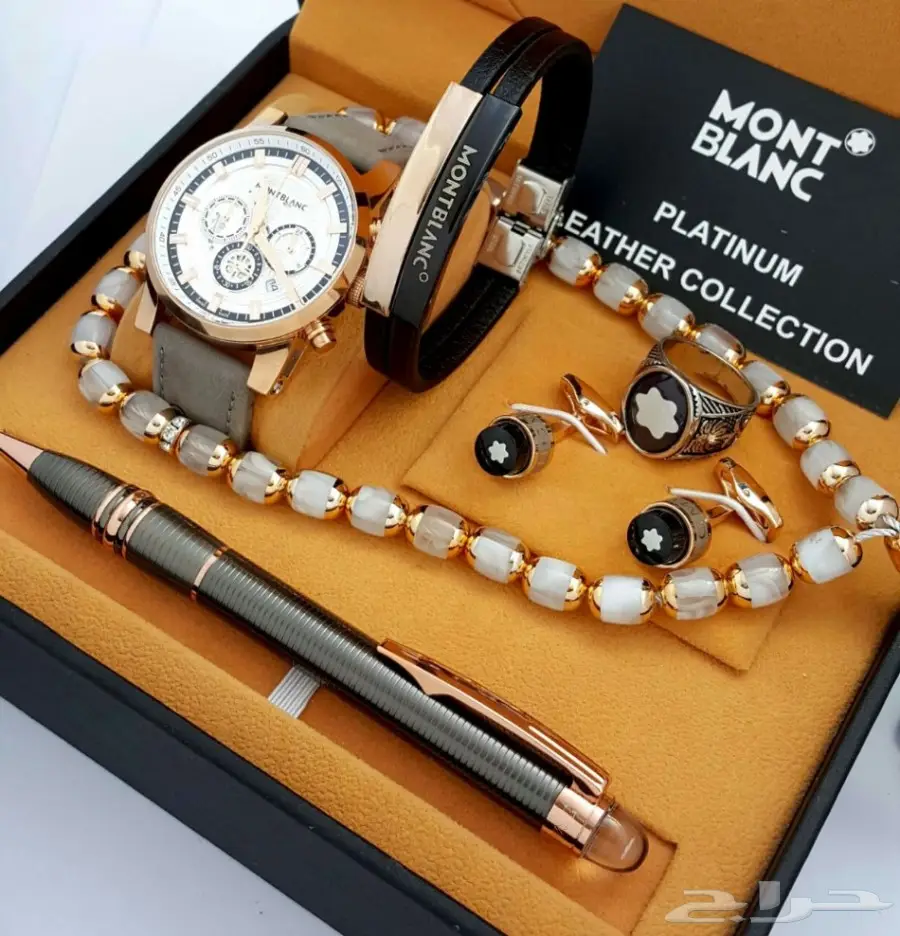  كوبي ون من ماركه منت بلانك اطقم رجالي مكتمل (image 5)