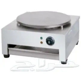 آلات كريب و وافل ورفوف قزاز مع الحوامل