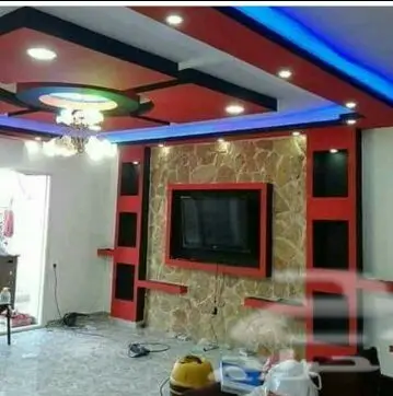 معلم دهانات ديكورات جبس اسقف مستعاره (image 15)