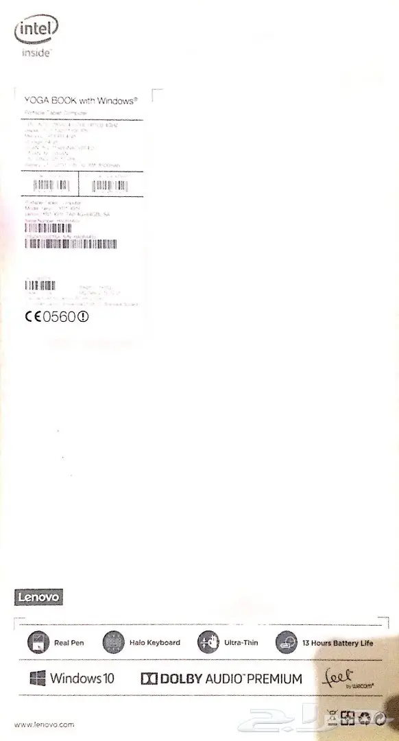 LENOVO YOGA BOOK للبيع  (image 1)
