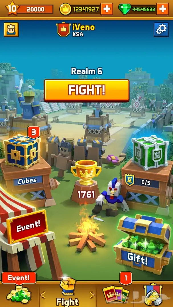 تهكير لعبه  great royale الشبيهه للعبه كلاش ر