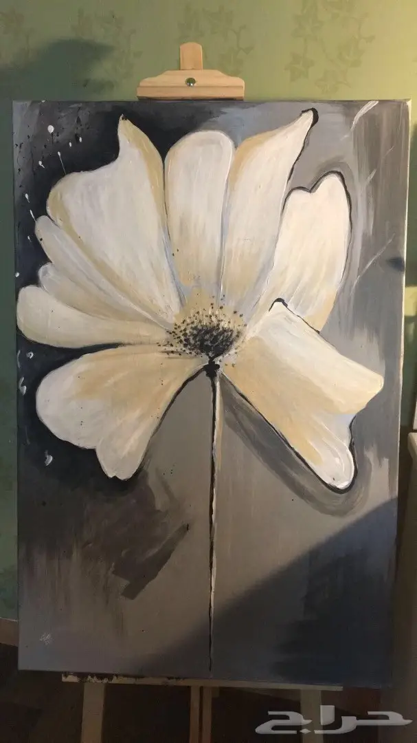 لوحه جداريه رسم يد فاخره للبيع