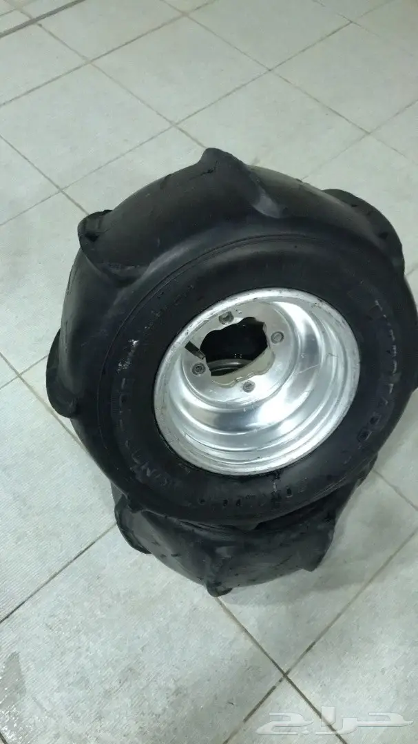 كفرات جراف للبيع مع الجنوط 